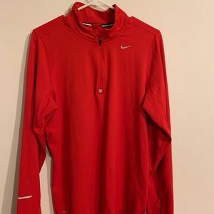 Men’s Nike Dri-Fit long sleeve half-zip shirt